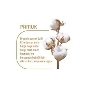 Pure Baby Organik Bebek Bezi 3 Beden 4-10 KG Midi 56 Adet Ekonomik Fırsat Pk