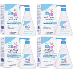 Sebamed Bebek Şampuanı 500ML Pompalı (Yenidoğanlar İçin) (4 Lü Set)