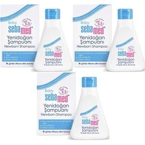 Sebamed Bebek Şampuanı 250ML Yeni Doğan (3 Lü Set)