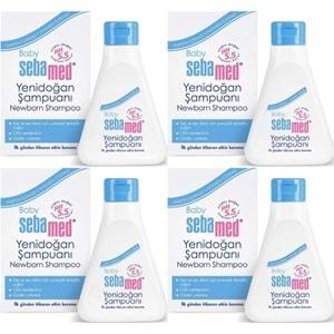 Sebamed Bebek Şampuanı 250ML Yeni Doğan (4 Lü Set)