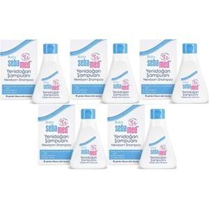 Sebamed Bebek Şampuanı 250ML Yeni Doğan (5 Li Set)