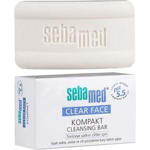Sebamed Clear Face Kompakt Yüz Temizleme Barı Sabun Sivilceye Yatkın Cilt 100GR (5 Li Set)