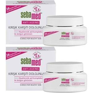 Sebamed Kırışık Karşıtı Dolgunlaştırıcı Antı-Ageıng Krem 50ML (2 Li Set)