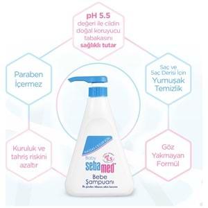 Sebamed Bebek Kremi 200ML+ Sebamed Bebek Şampuanı 500ML +Sebamed Bebek Pişik Kremi 50ML Avantaj Set