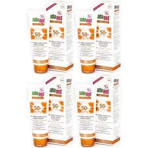 Sebamed Sun Care Çok Yönlü Koruyucu Güneş Kremi 75ML SPF 50+ Faktör (4 Lü Set)