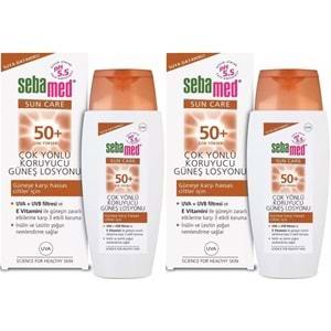 Sebamed Sun Care Çok Yönlü Koruyucu Güneş Losyonu 50+ Faktör 150ML (2 Li Set)