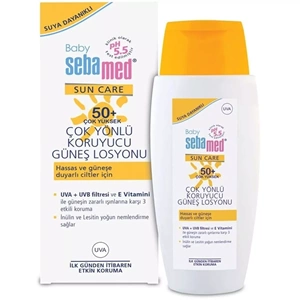 Sebamed Sun Care Bebek Güneş Losyonu Kremi 50+ Faktör 150ML (Hassas Ciltler İçin) (6 Lı Set)