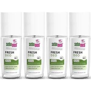 Sebamed Deodorant Sprey 75 ML Fresh Active (4 Lü Set)