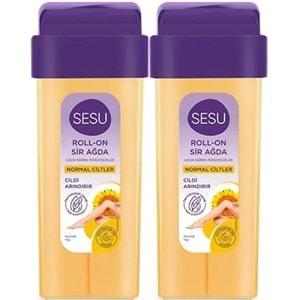 Sesu Roll-On Sir Ağda 100ML Sarı Normal Cilt (2 Li Set)