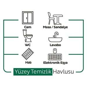 Sleepy Easy Clean Yüzey Temizlik Havlusu 100 Yaprak Plastik Kapaklı (9 Lu Set) 900 Yaprak