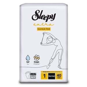 Sleepy Extra Günlük Ped Normal 720 Adet Mega Pk (18PK*40)