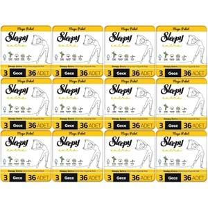 Sleepy Extra Hijyenik Ped Gece 432 Adet Mega Pk (12PK*36)