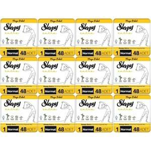 Sleepy Extra Hijyenik Ped Normal 576 Adet Mega Pk (12PK*48)