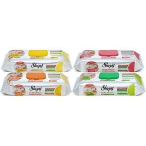 Sleepy Easy Clean Yüzey Temizlik Mutfak Havlusu - Mendili 50 Yaprak Karma (4 Lü Set)