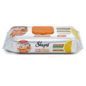 Sleepy Easy Clean Yüzey Temizlik Mutfak Havlusu - Mendili 50 Yaprak Karma (8 Li Set)
