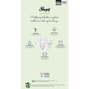 Sleepy Bebek Bezi Natural Beden:6 (15-25KG) Extra Large 124 Adet Ekonomik Ultra Pk