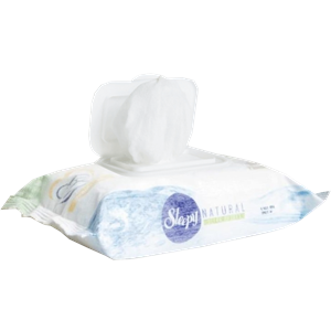 Sleepy Islak Havlu Mendil Pamuklu Yenidoğan Natural Bambu 40 Yaprak 6 Lı Set (240 Yaprak)