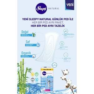 Sleepy Natural Günlük Ped Uzun 576 Adet Süper Ekonomik Pk (18PK*32)