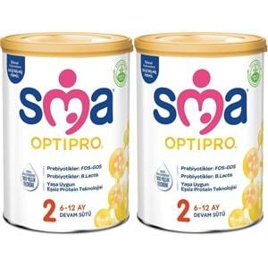 Sma Optipro 800GR No:2 Devam Sütü (6-12 Ay) (2 Li Set)