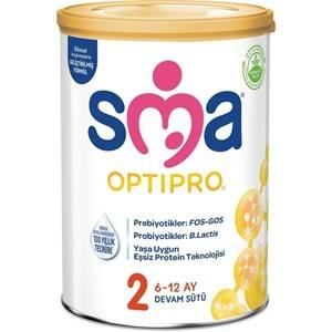 Sma Optipro 800GR No:2 Devam Sütü (6-12 Ay) (2 Li Set)