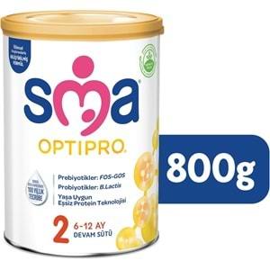 Sma Optipro 800GR No:2 Devam Sütü (6-12 Ay) (2 Li Set)