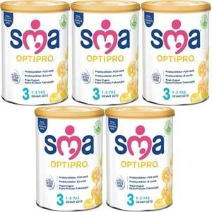 Sma Optipro 800GR No:3 Devam Sütü (1-3 Yaş) (5 Li Set)