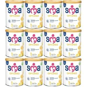 Sma Optipro 400GR No:1 Bebek Sütü (0-6 Ay) (12 Li Set)