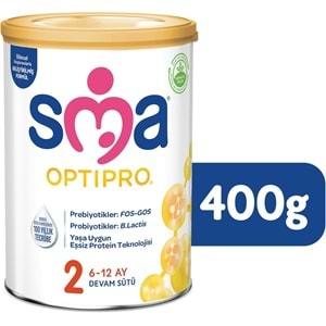 Sma Optipro 400GR No:2 Devam Sütü (6-12 Ay) (2 Li Set)