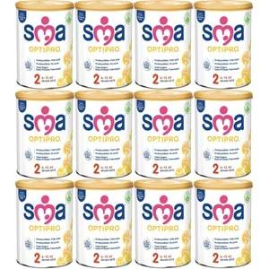 Sma Optipro 400GR No:2 Devam Sütü (6-12 Ay) (12 Li Set)