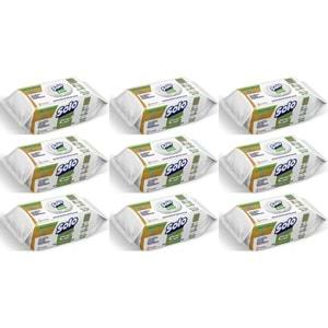 Solo Yüzey Temizlik Havlusu - Mendili 100 Yaprak Beyaz Sabun Ferahlığı (9 Lu Set) 900 Yaprak