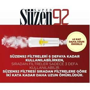 Süzen92 Klasik Sigara Ağızlık Filtresi 720 Adet Fırsat Pk Kutu (5PK*144)