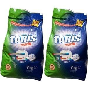 Tariş Matik Toz Çamaşır Deterjanı 14KG Renkli ve Beyazlar için (2PK*7KG) (106 Yıkama)