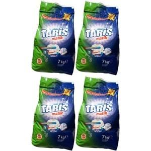 Tariş Matik Toz Çamaşır Deterjanı 28KG Renkli ve Beyazlar için (4PK*7KG) (212 Yıkama)