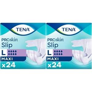 Tena Proskin Slip Maxi Bel Bantlı Yetişkin Bezi L - Büyük - Large 48 Adet