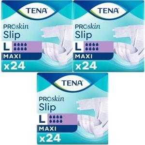 Tena Proskin Slip Maxi Bel Bantlı Yetişkin Bezi L - Büyük - Large 72 Adet