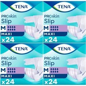 Tena Proskin Slip Maxi Bel Bantlı Yetişkin Bezi M - Orta - Medium 96 Adet