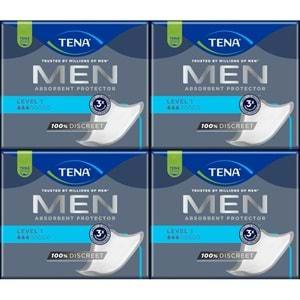 Tena Men Emici Koruma Level 1 Erkek Mesane Pedi 96 Adet