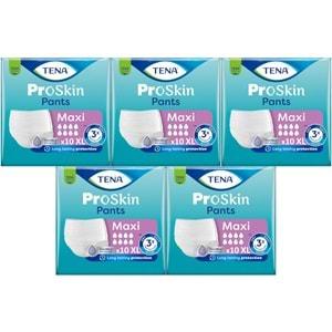 Tena Proskin Pants Maxi Emici Külot Yetişkin Bezi XL - Ekstra Large - Extra Large 50 Adet