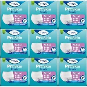 Tena Proskin Pants Maxi Emici Külot Yetişkin Bezi XL - Ekstra Large - Extra Large 90 Adet