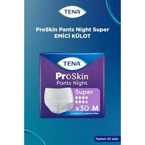 Tena Proskin Pants Süper Night Gece Emici Külot Yetişkin Bezi M - Orta - Medium 120 Adet