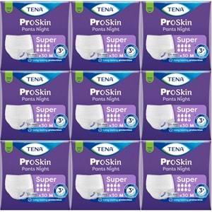 Tena Proskin Pants Süper Night Gece Emici Külot Yetişkin Bezi M - Orta - Medium 270 Adet