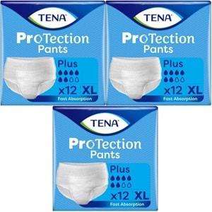 Tena ProTection Pants Plus Emici Külot Yetişkin Bezi XL - Ekstra Büyük - Extra Large 36 Adet