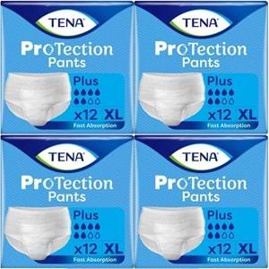 Tena ProTection Pants Plus Emici Külot Yetişkin Bezi XL - Ekstra Büyük - Extra Large 48 Adet
