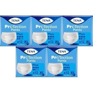 Tena ProTection Pants Plus Emici Külot Yetişkin Bezi XL - Ekstra Büyük - Extra Large 60 Adet
