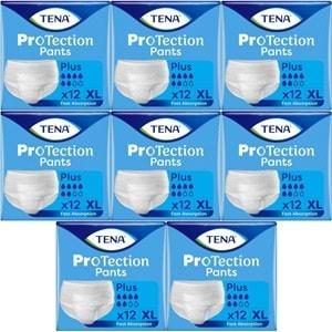 Tena ProTection Pants Plus Emici Külot Yetişkin Bezi XL - Ekstra Büyük - Extra Large 96 Adet