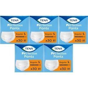 Tena ProTection Pants Regular Emici Külot Yetişkin Bezi L - Büyük - Large 150 Adet