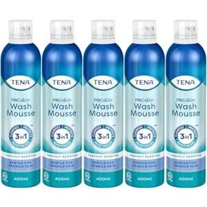 Tena Proskin Vücut Temizleme Köpüğü 400 ML (3 in 1 Arada) (5 Li Set)