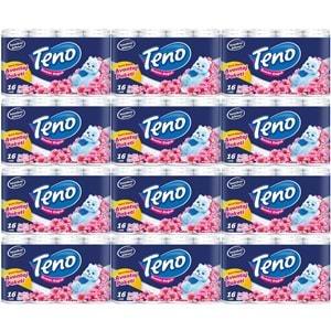 Teno Ultra Tuvalet Kağıdı Çift Katlı 192 Li Set (12PK*16) Pudra Kokulu (Avantaj Pk Serisi)