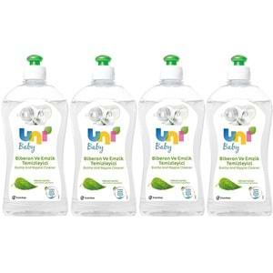 Uni Baby Biberon ve Emzik Temizleyici 500ML (4 Lü Set)