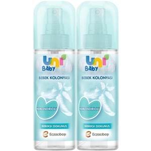 Uni Baby Bebek Kolonyası 150ML Nemlendiricili/Bebeksi Dokunuş (2 Li Set)